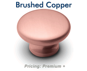 brushed copper
